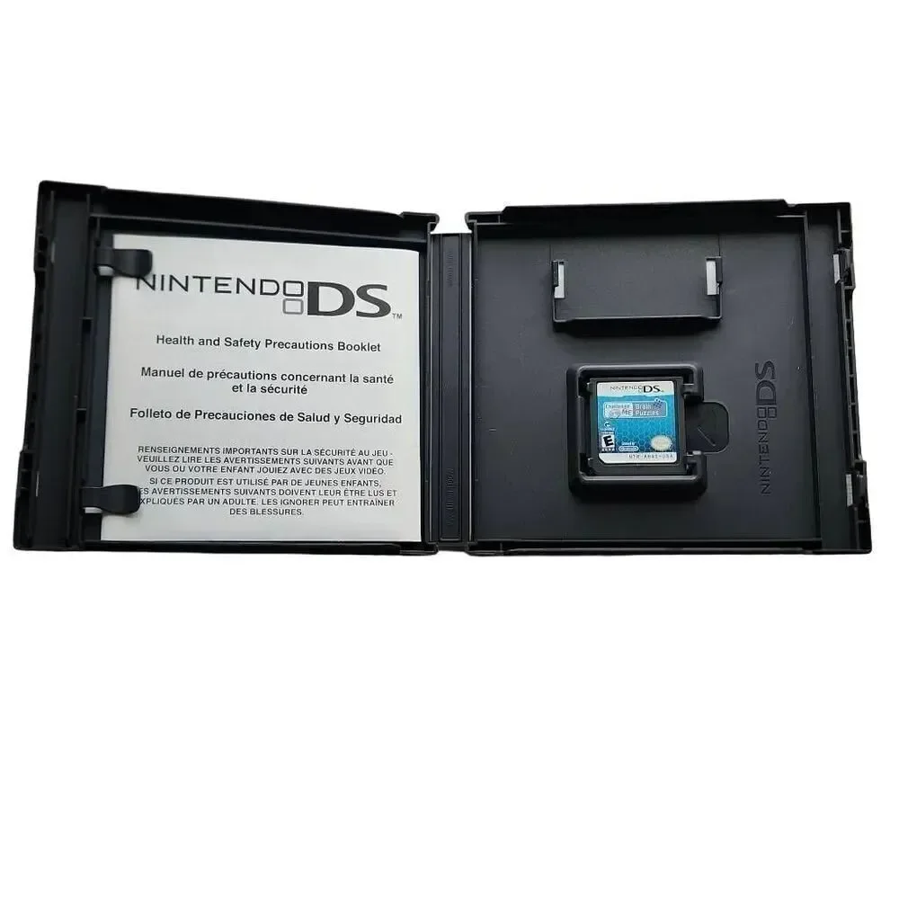 Nintendo DS Challenge Me Brain Puzzles Game with Case
